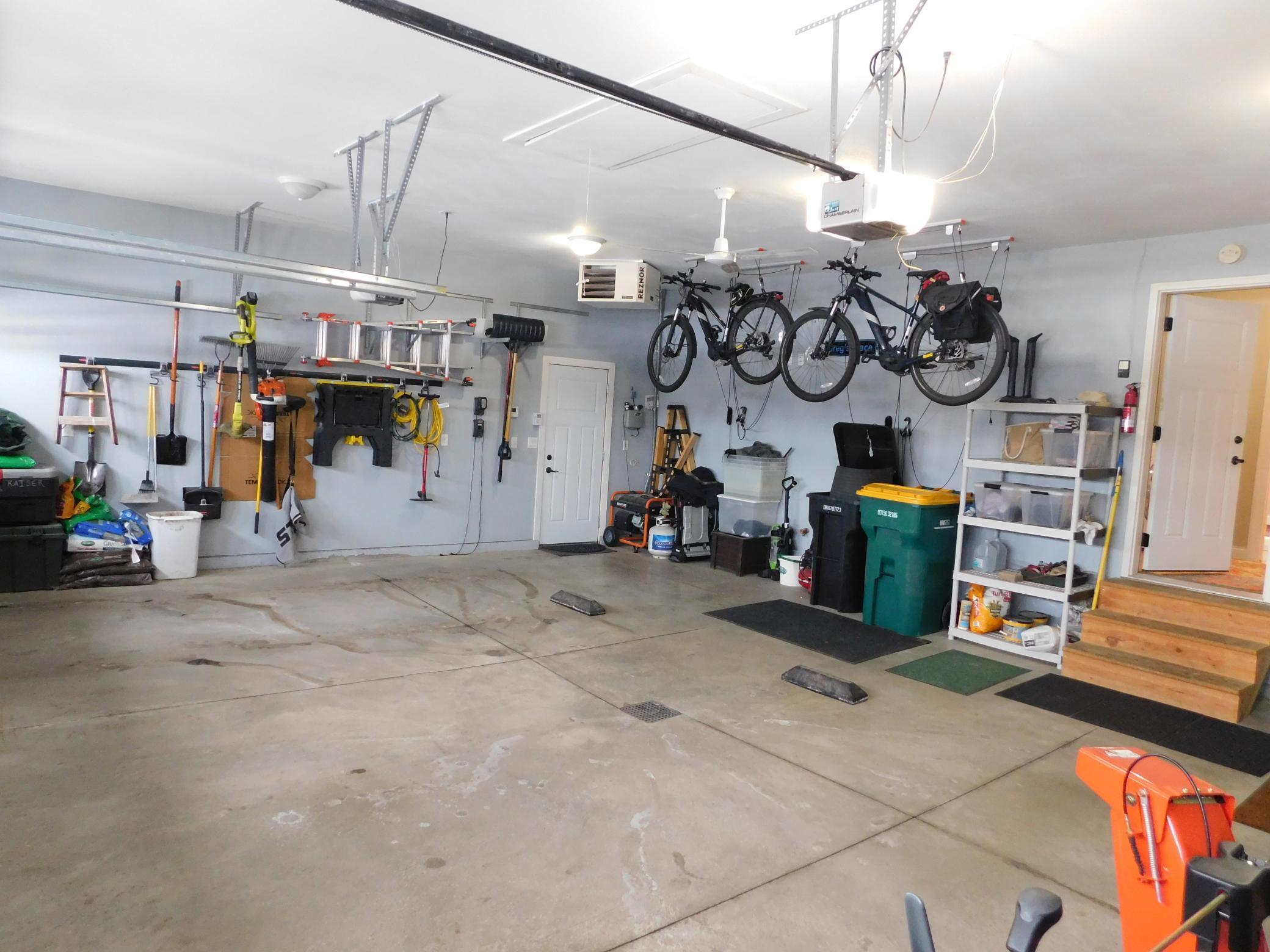 heated garage