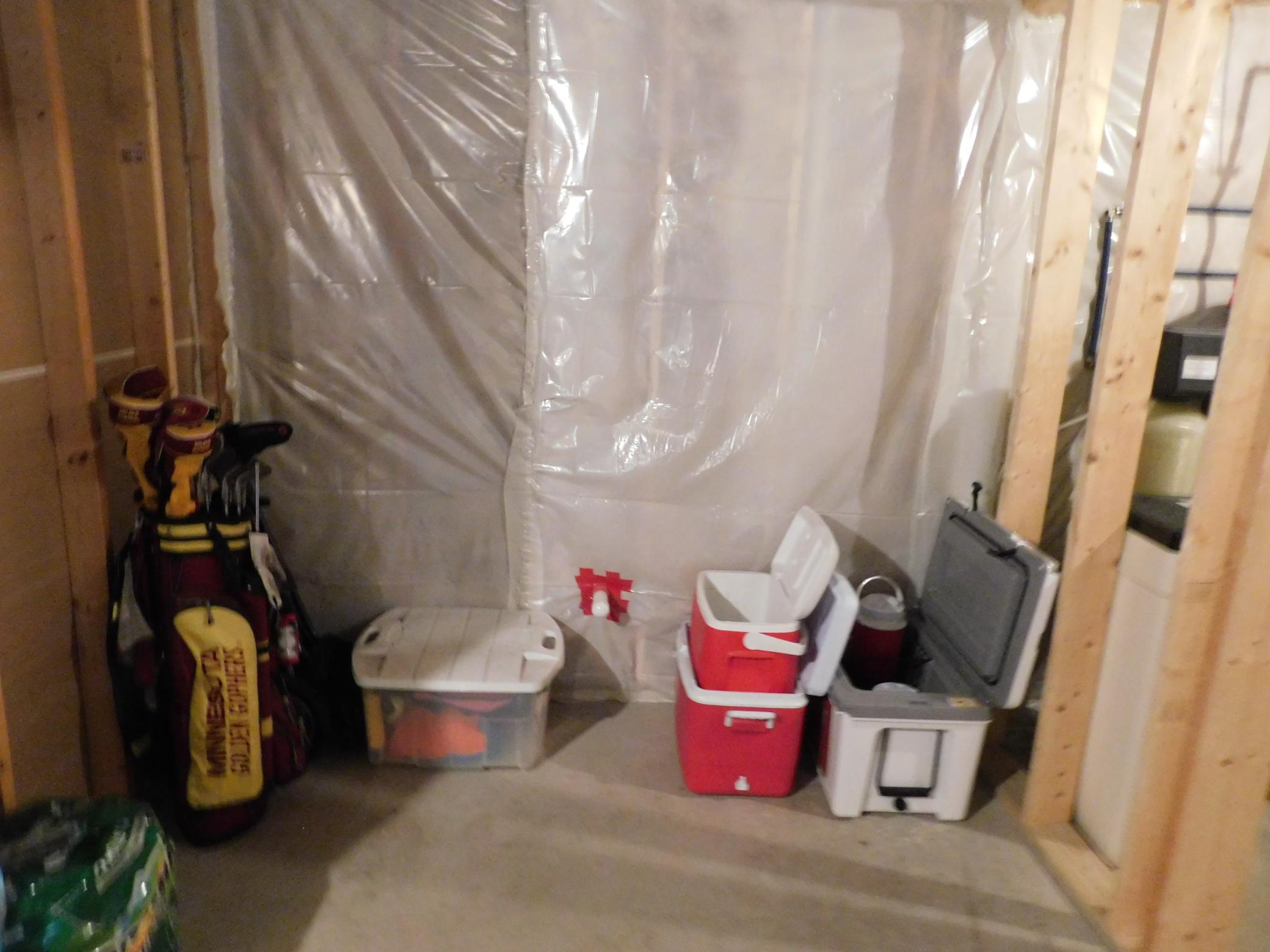 wet bar rough in
