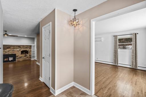 Fully renovated Main Floor has newer Trim work, Doors, Windows and Lighting.