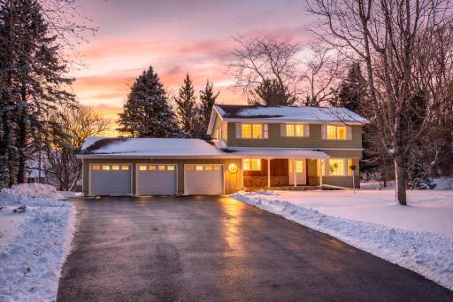 Classic two-story charm set on a Desirable 1 Acre Lot with Mature Trees, Open Space and Privacy!