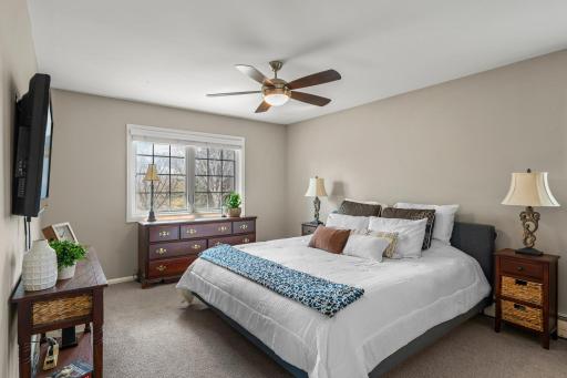Private Primary Suite with Walk-In Closet