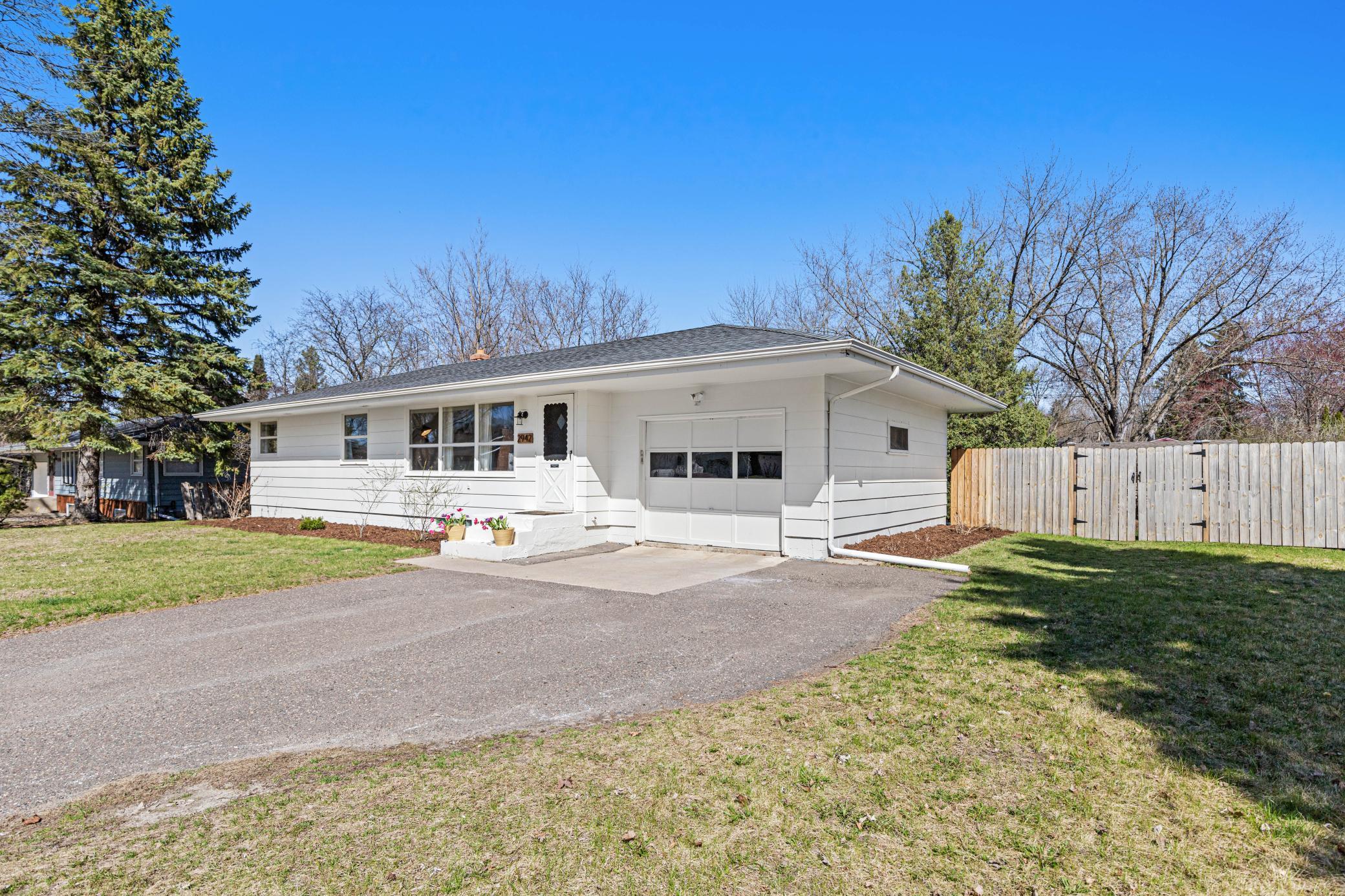 Welcome to Roseville! 4 bed, 2 bath, 1 car garage. Updated living!