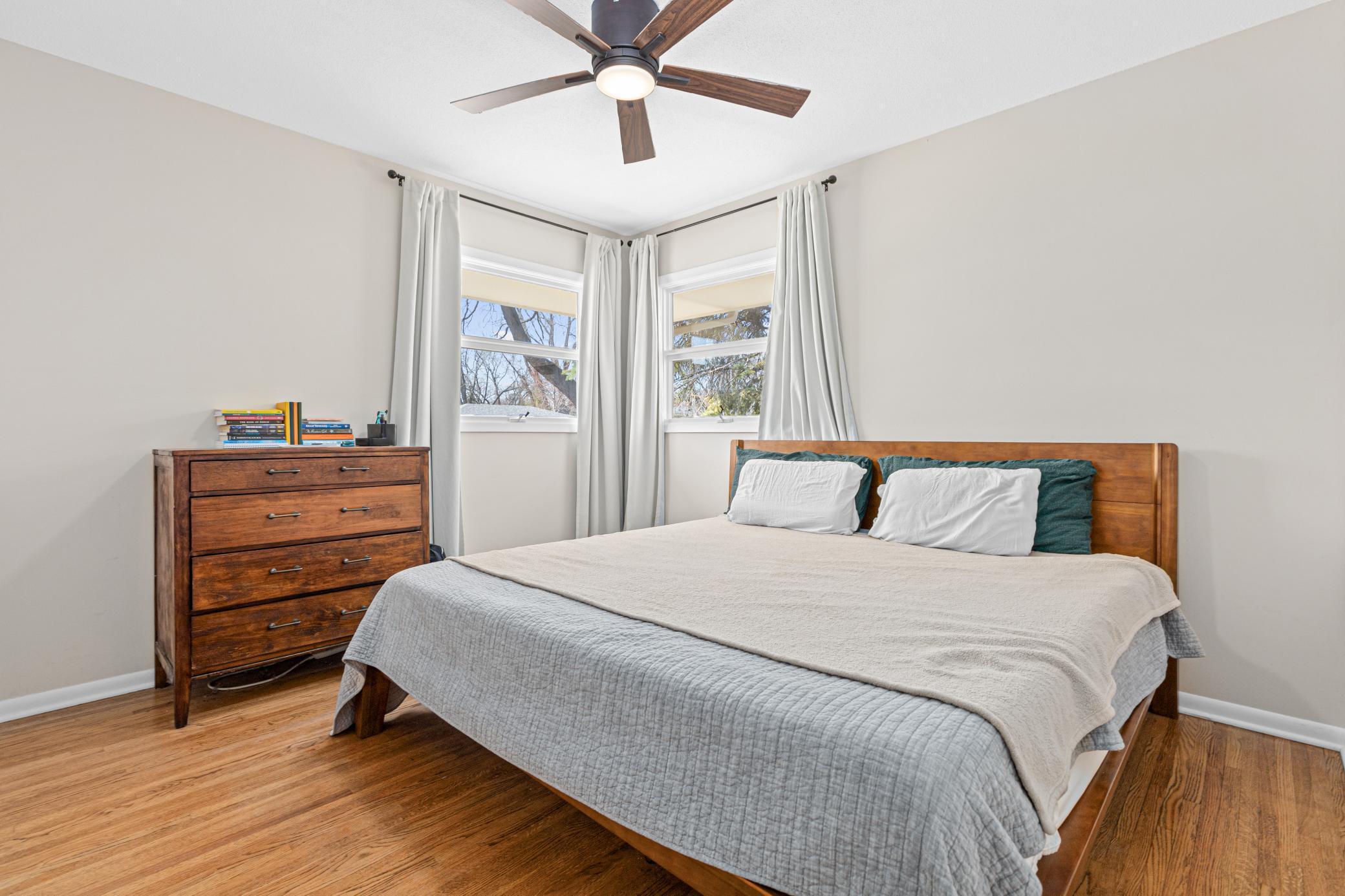 Bedroom 2 on the main level