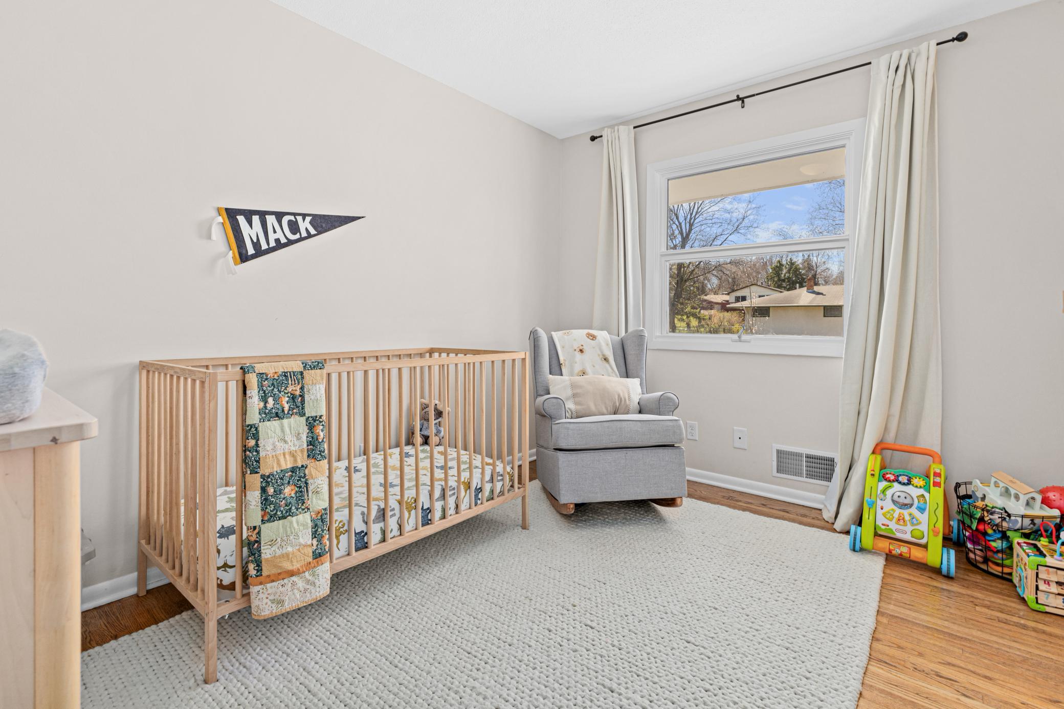 Bedroom 1 on the main level