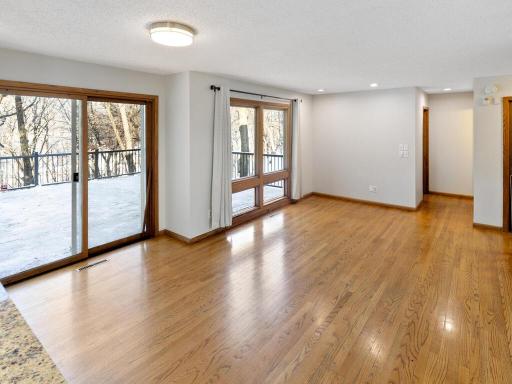 Informal Family Room adjoins the kitchen for informal dining and 'kickback' pizza night or burgers off the nearby grill. The common use for this space includes a TV with comfy seating. The seasonal panoramic views are stunning and ever changing.