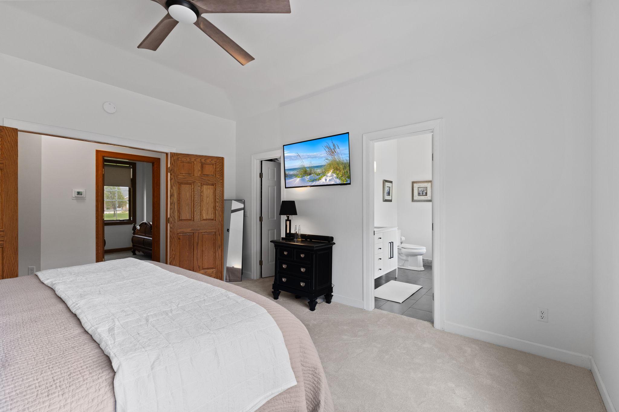 Enjoy relaxing in this space after a long day!