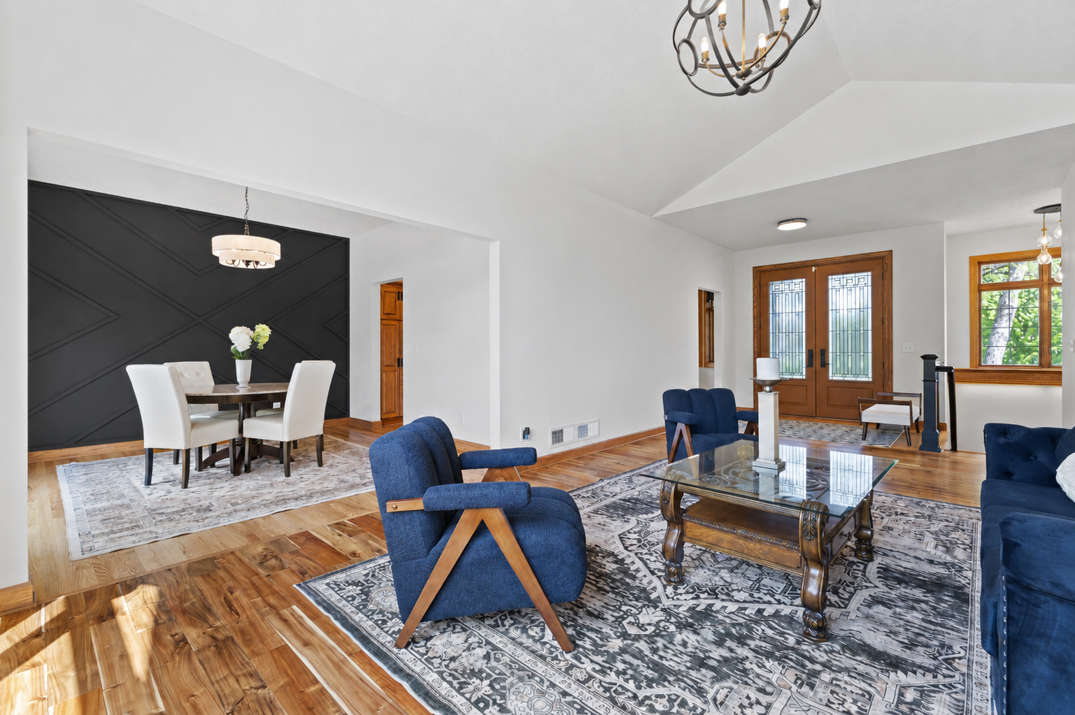Flow effortlessly into the formal dining room with direct access to the backyard, perfect for indoor-outdoor entertaining!
