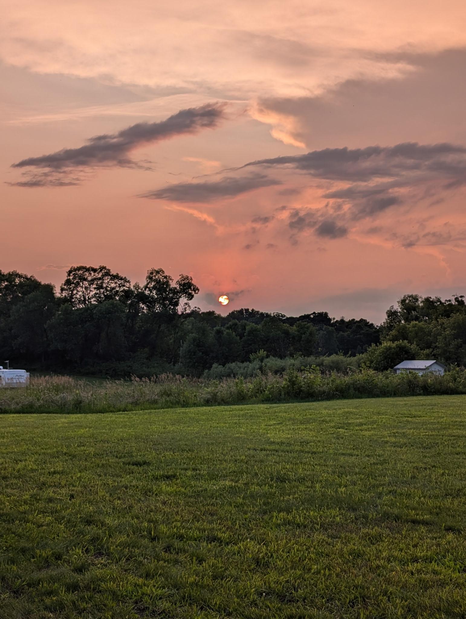 Can't beat the sunsets,