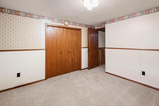 Lower-level flex room.