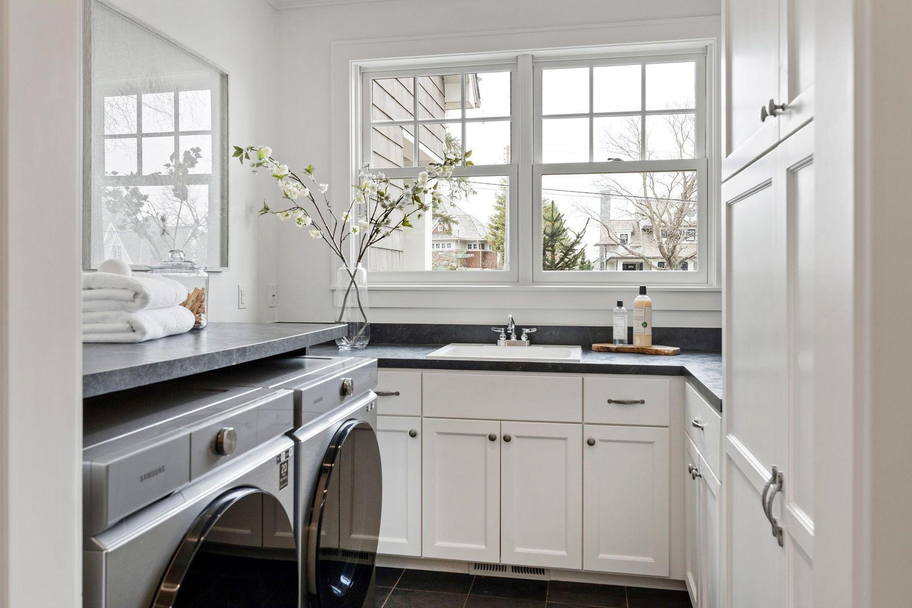 West facing main floor laundry