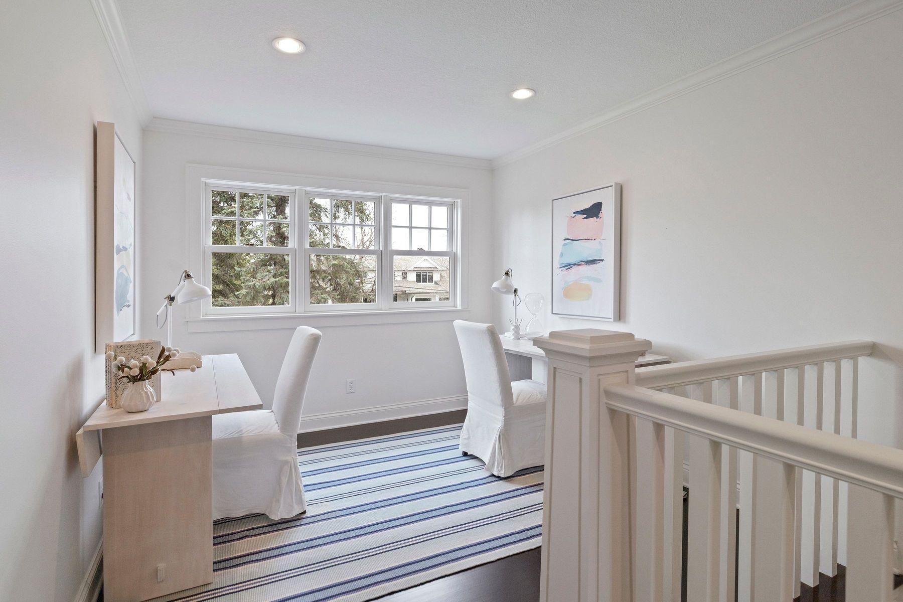 Study or lounge area on second floor