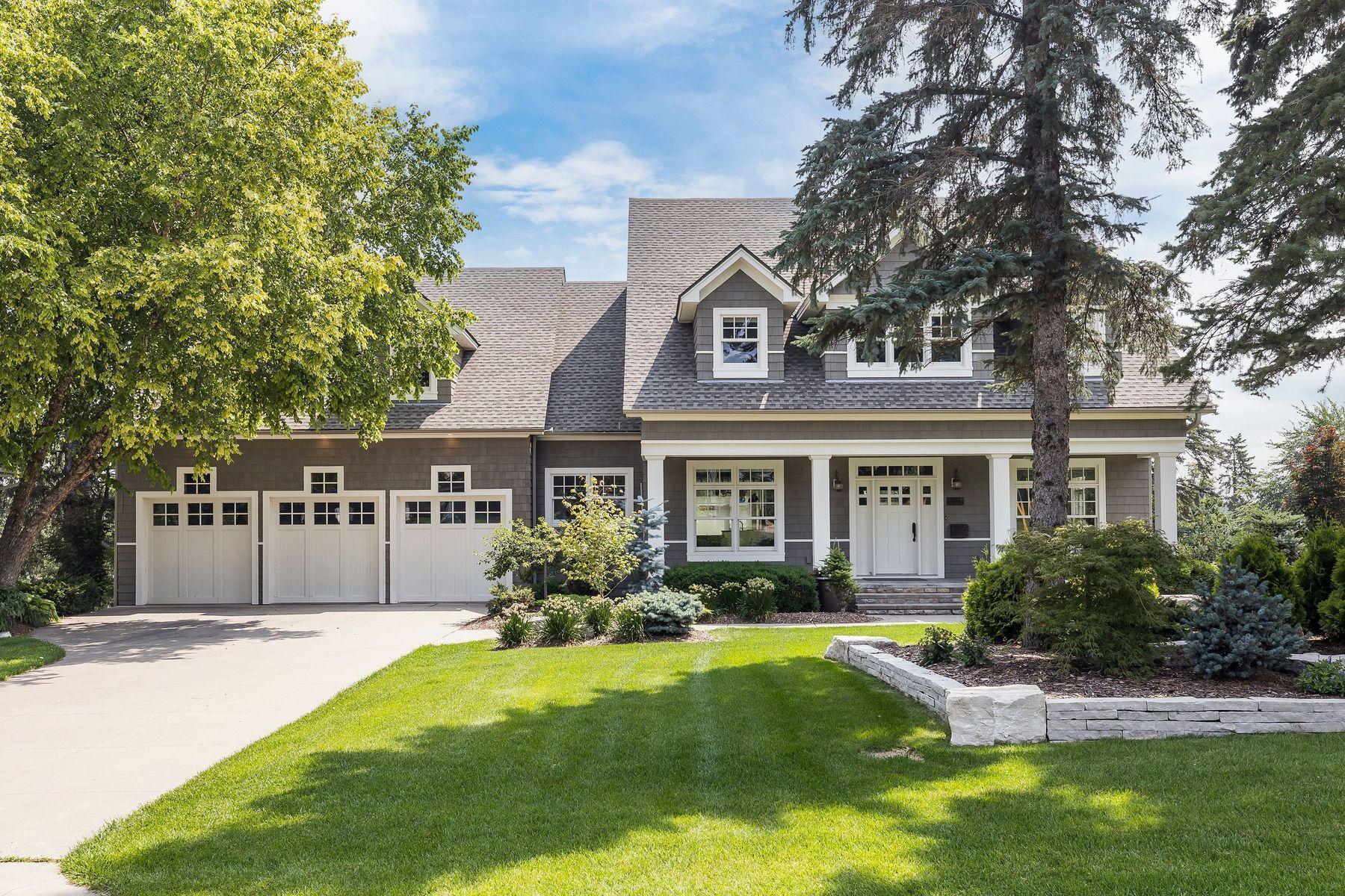 Exterior refresh with new paint and landscape