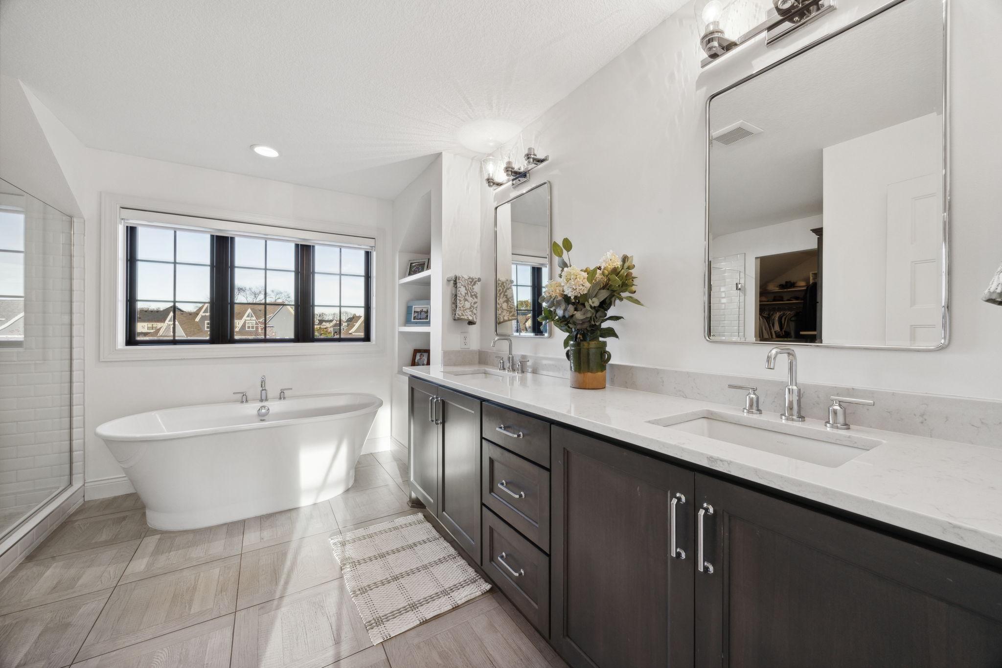 Primary bathroom.
