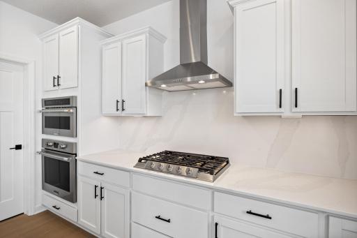 All kitchens are equipped with stylish and high-end finishes