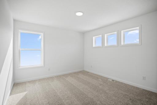 All bedrooms are equipped with a walk-in closet