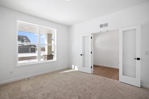 Perfect for an office space or recreation room, this flex space is well-suited for the unique needs of any homeowner.