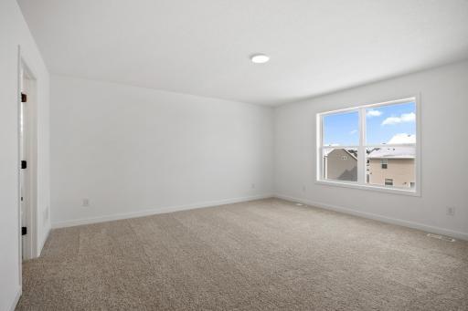 Providing the upmost in privacy, the luxurious owner’s suite is located on the second level and has a walk-in closet and en-suite bathroom.