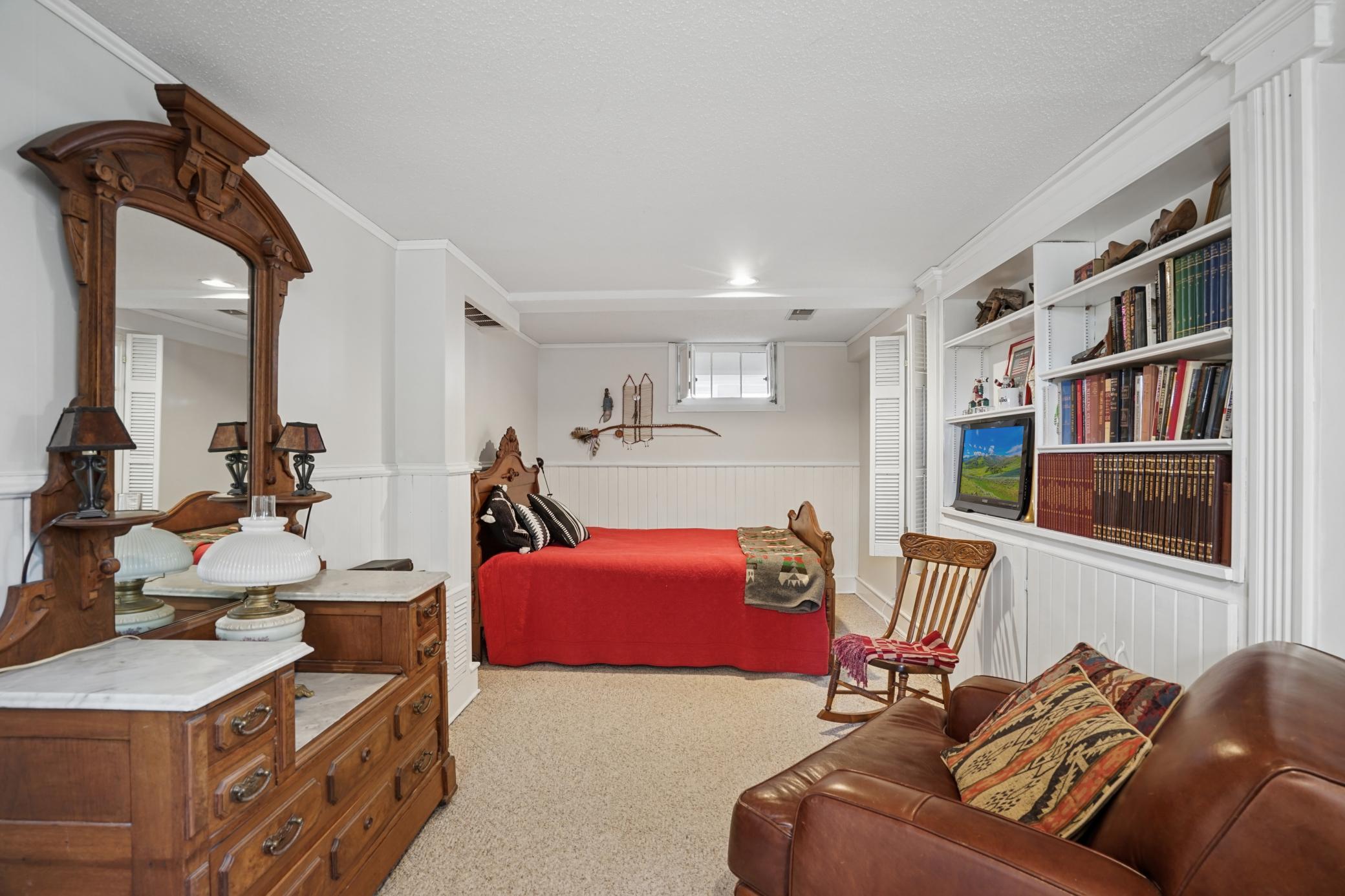 Basement family room