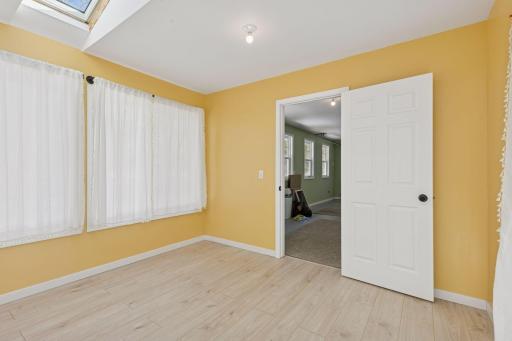 sun room on detached garage