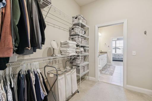 Space for clothes, towels, anything!