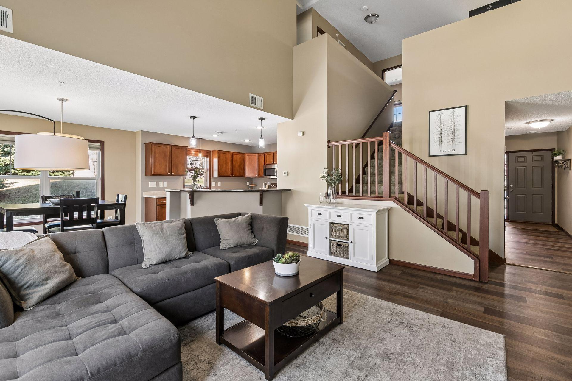 Beautiful LVP flooring throughout the main living level - new 2023