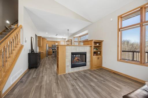 Enjoy the warmth of the fireplace in the cooler months. Grab your favorite book and enjoy time relaxing by the fire!