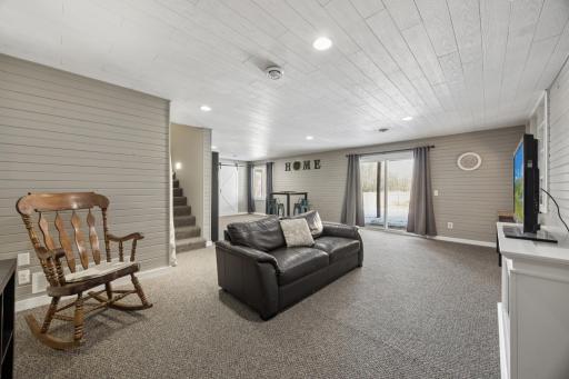 What a perfect place to enjoy game night or movie night! Plenty of space for the whole crew. Get your popcorn and snacks and head to the fun!