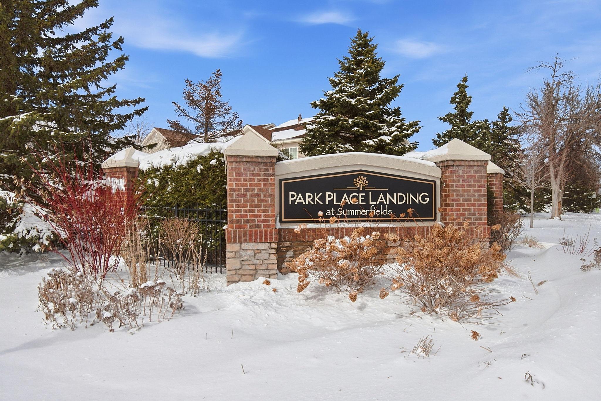 Desirable and convenient Park Place Landing neighborhood