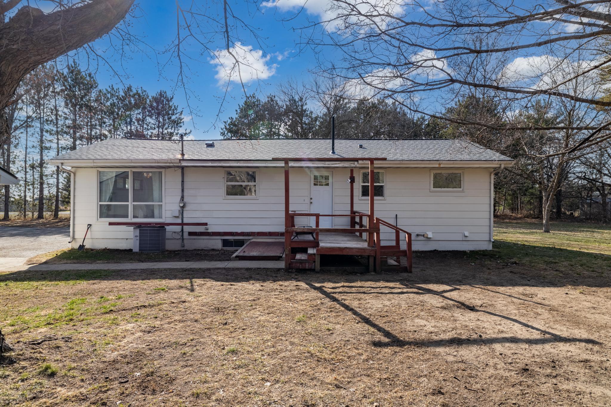 Back Entrance and Deck