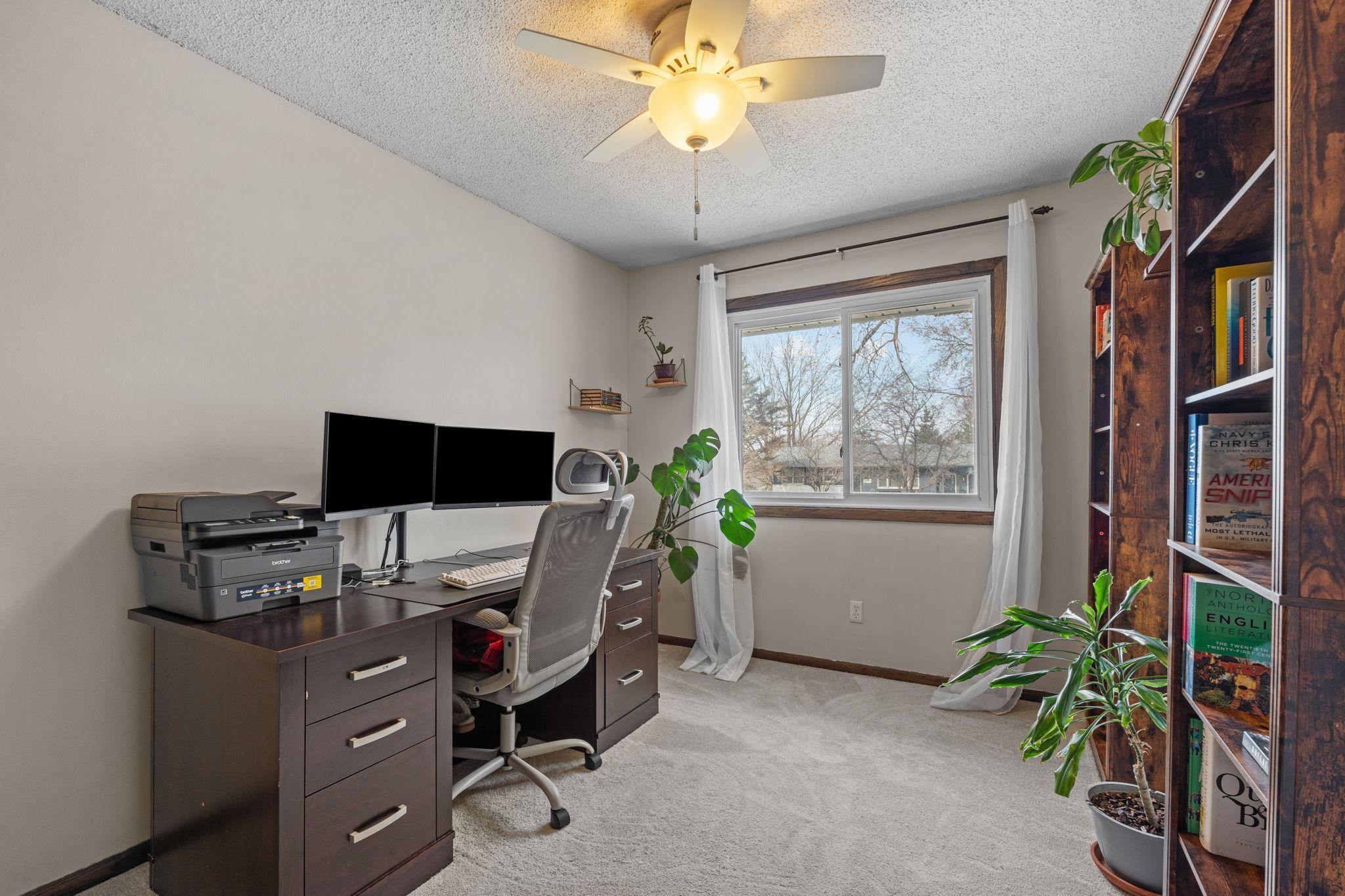 Main level bedroom or office space