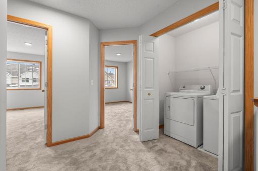 Light and Bright Interior with Large Windows, Fresh Paint and New Carpet