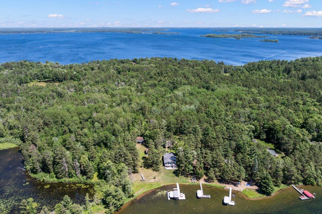 Densely wooded lot on the lake - what more could you want?!