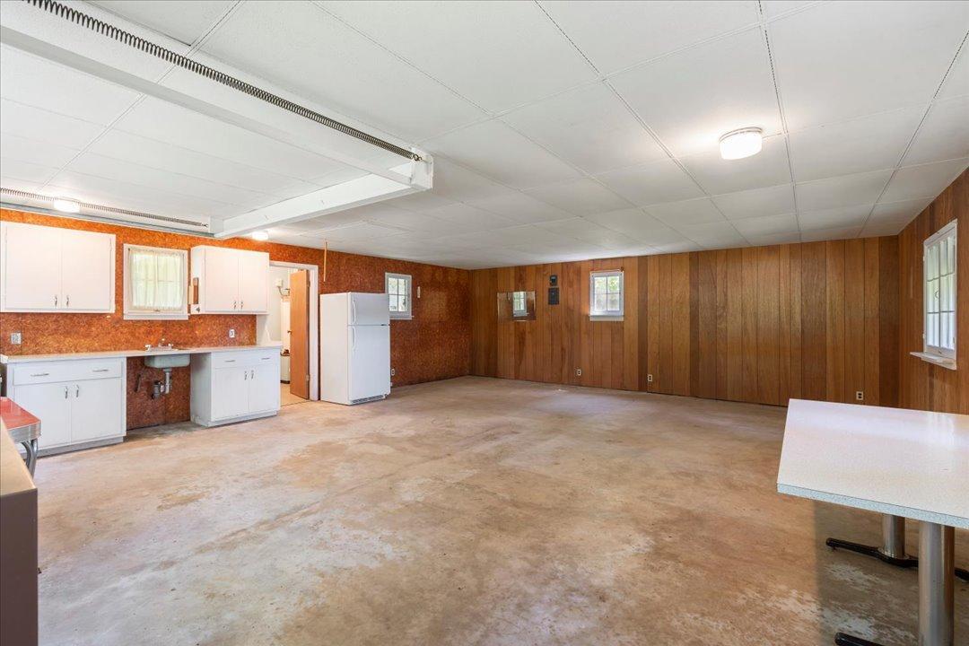 Inside the main cabin - open floor concept ready for your finishing touches and final design!