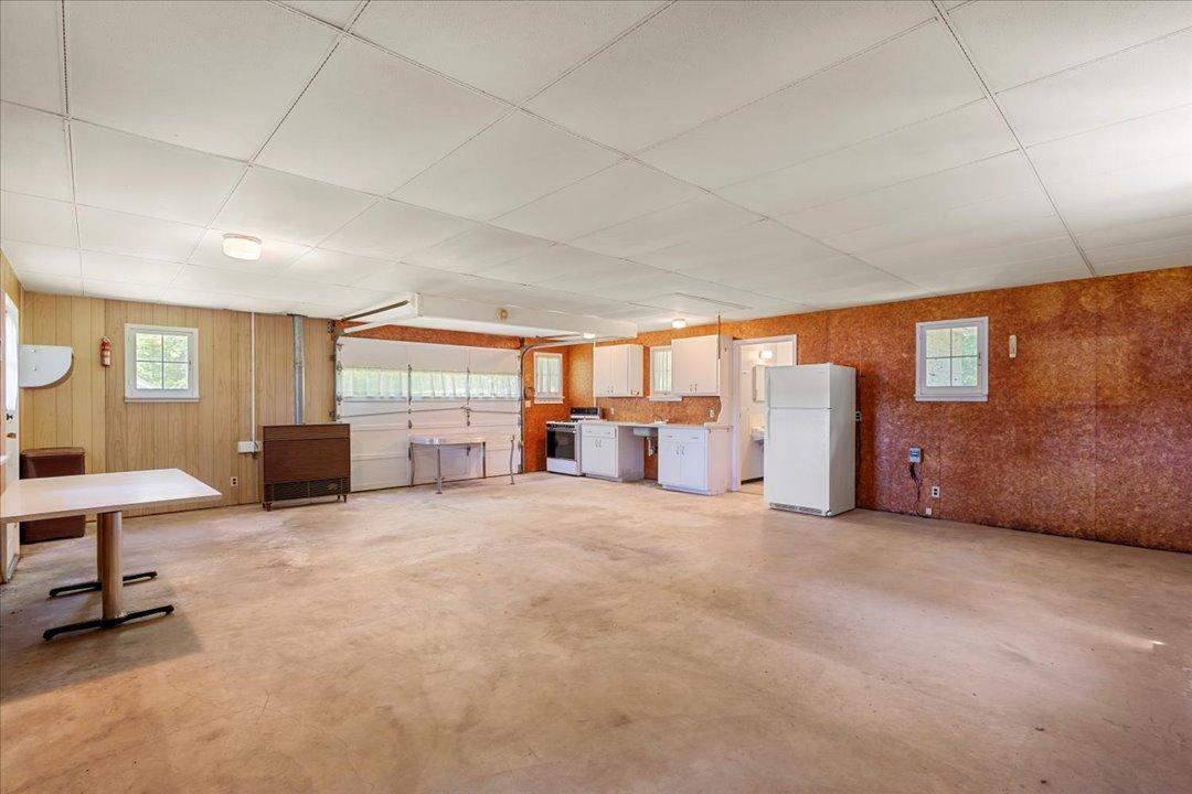 Inside the main cabin - open floor concept ready for your finishing touches and final design!
