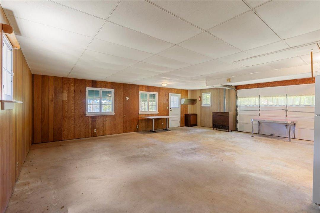 Inside the main cabin - open floor concept ready for your finishing touches and final design!