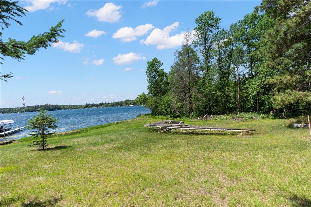 View of the lake from the property.