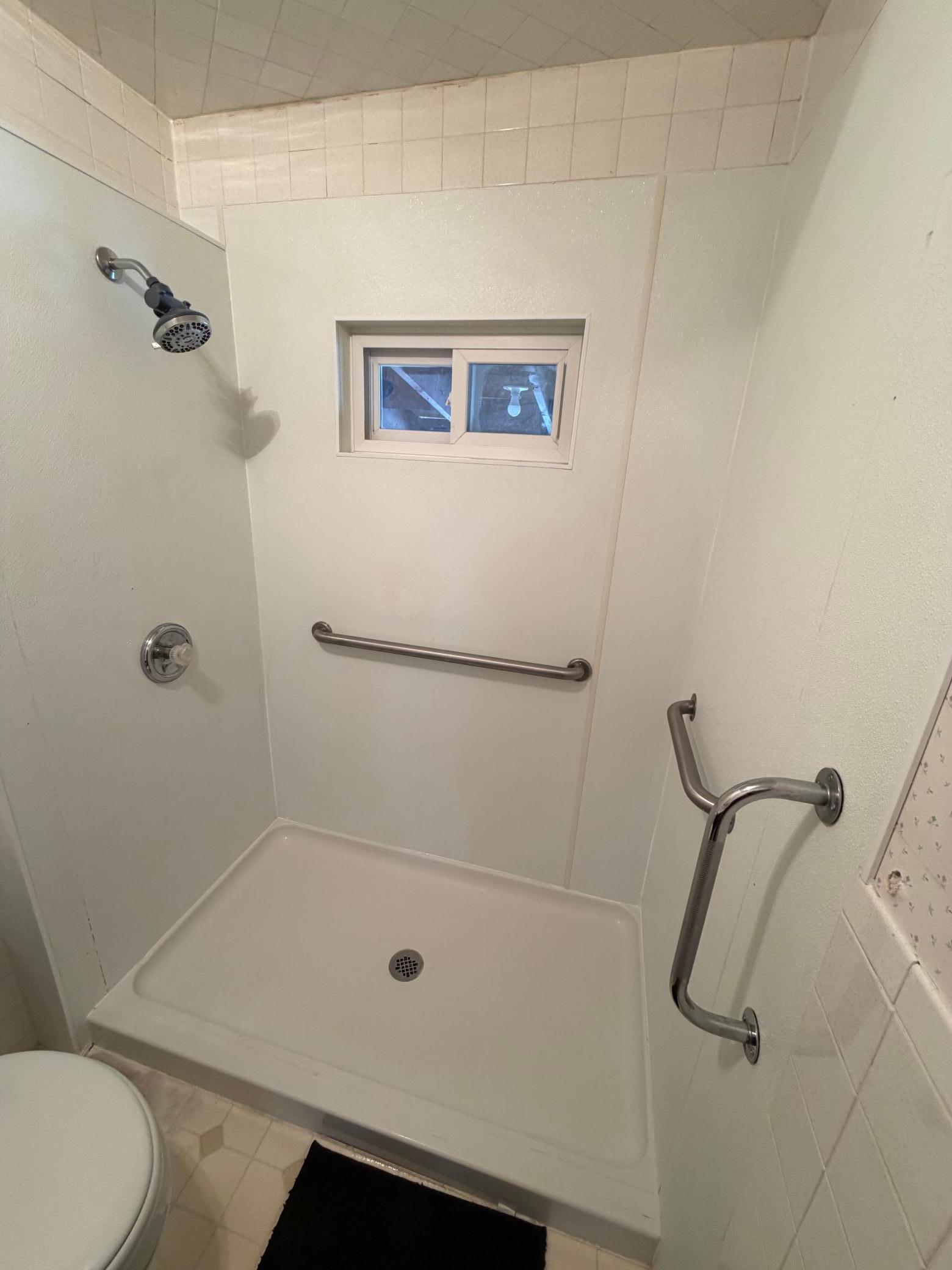Easy in and out of shower