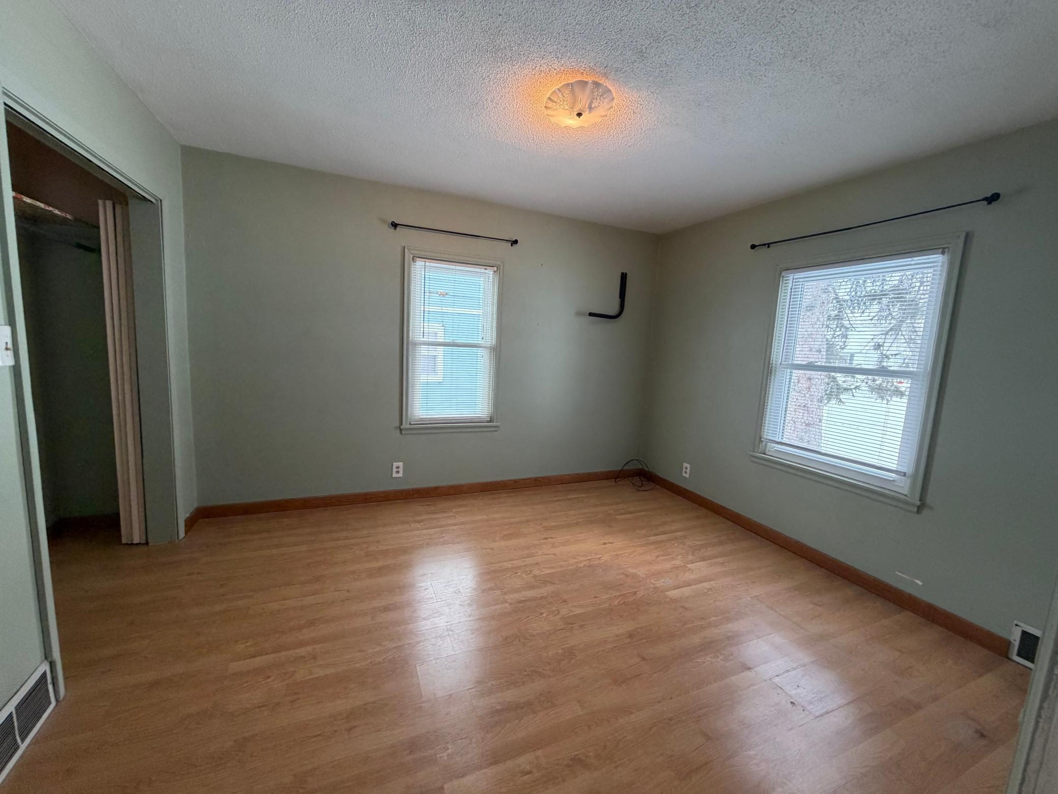 1 of 2 bedrooms on main