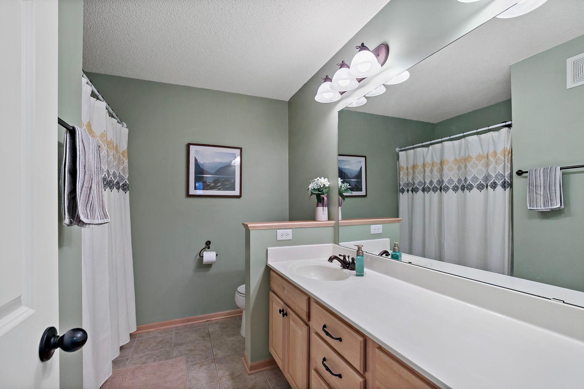 Full bathroom upstairs