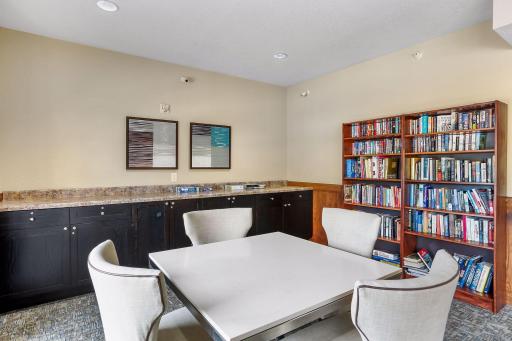 Your own community library to find books to read and puzzles to do too!
