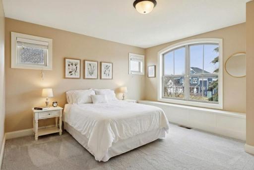 Bedroom connected to Jack and Jill bath.