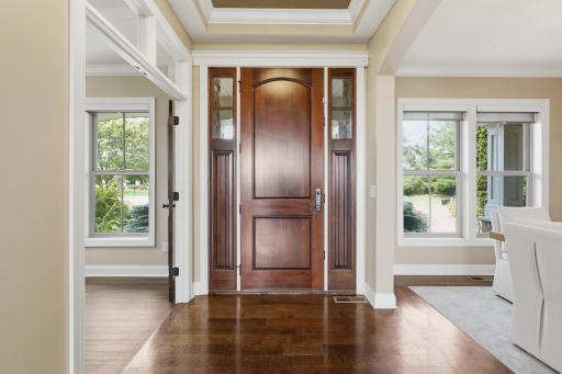 Inside, the craftsmanship and design are immediately apparent.