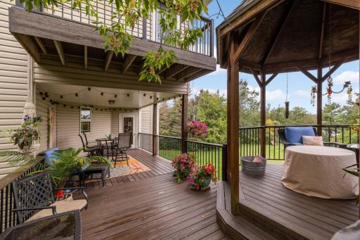 Multi level outdoor living