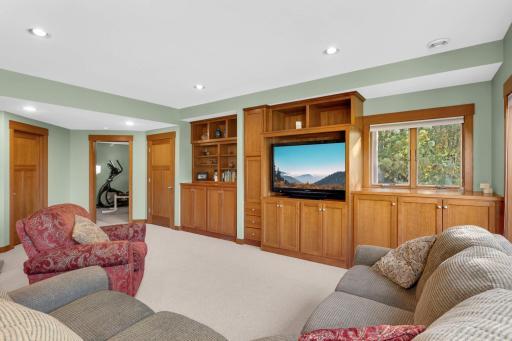 Lower level family room