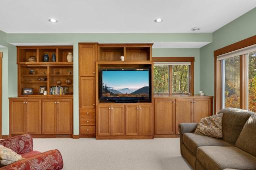 Fully finished walk out basement