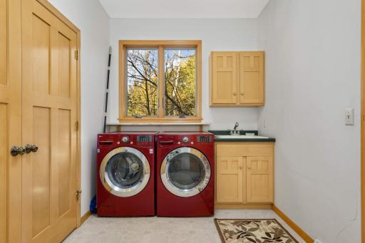 main floor laundry room