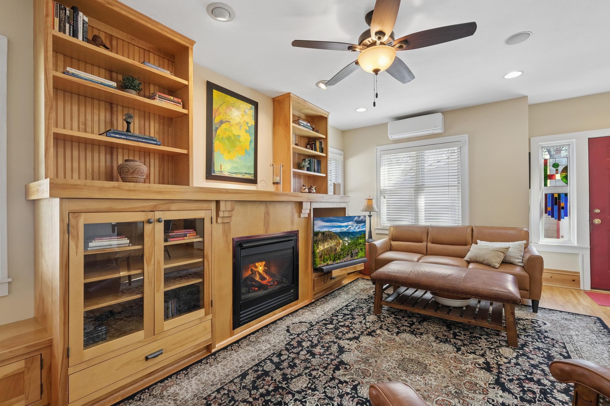 Another angle of the amazing family room.