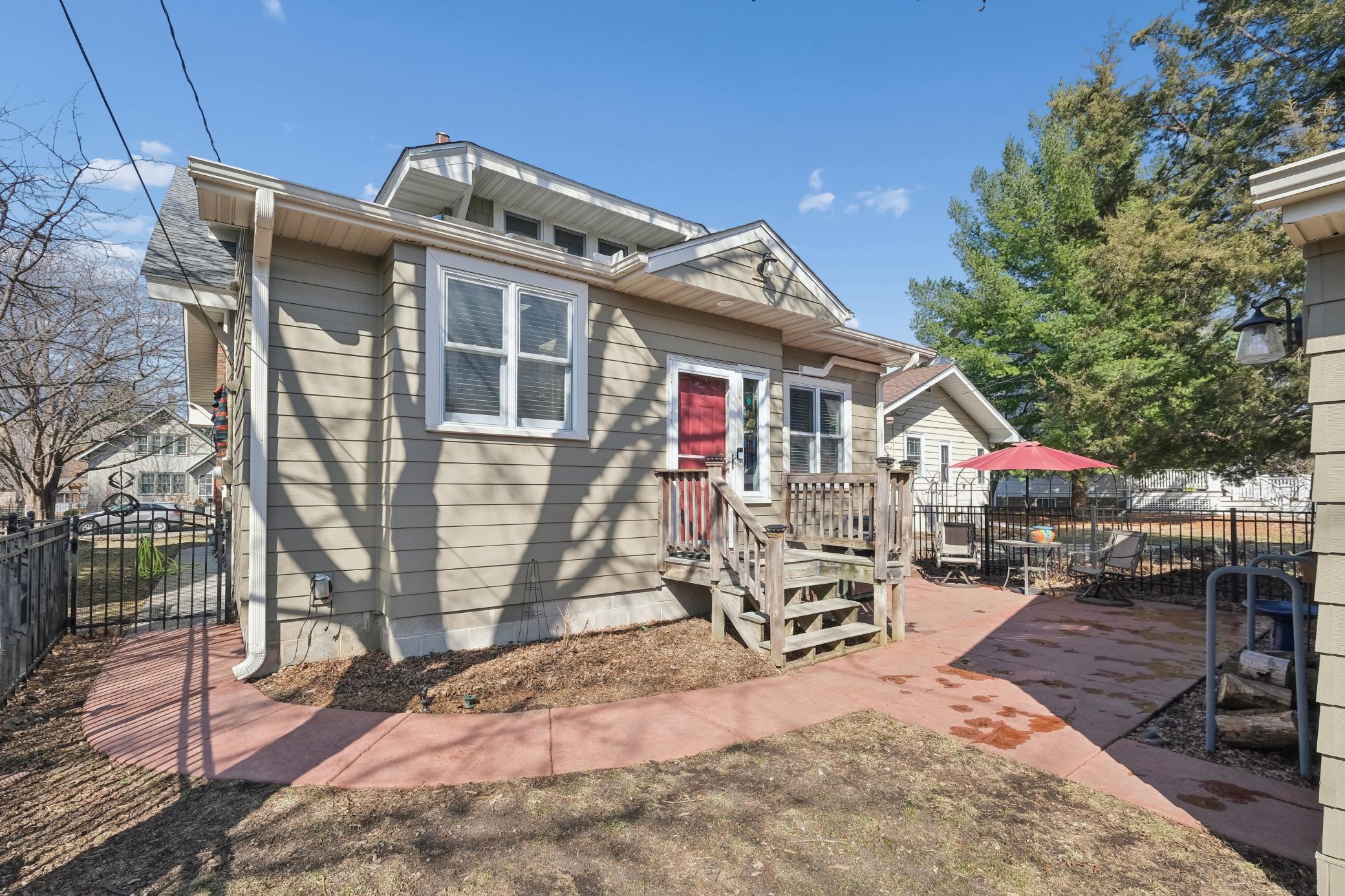 Another angle of the back yard.