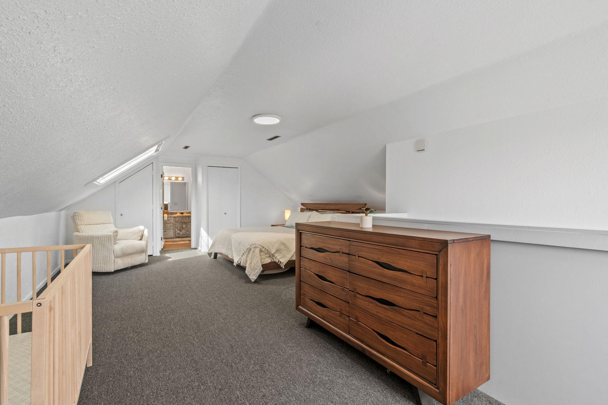 Upstairs Primary Suite