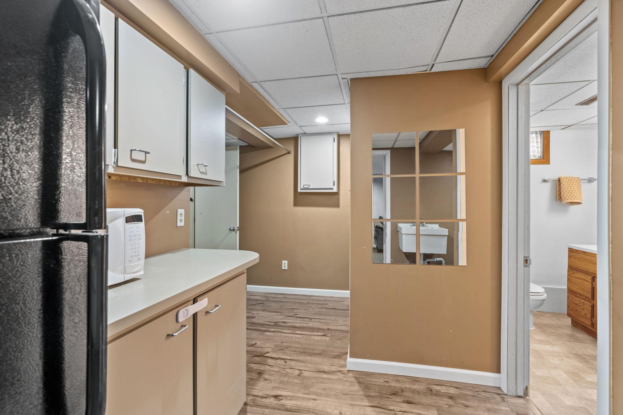 Basement Kitchenette